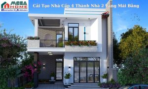 Cai Tao Nha Cap 4 Thanh Nha 2 Tang chữ L Mai Bang