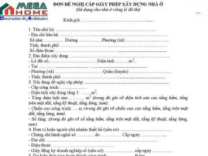 Mau Don Xin Sua Nha Cap Giay Phep Xay Dung