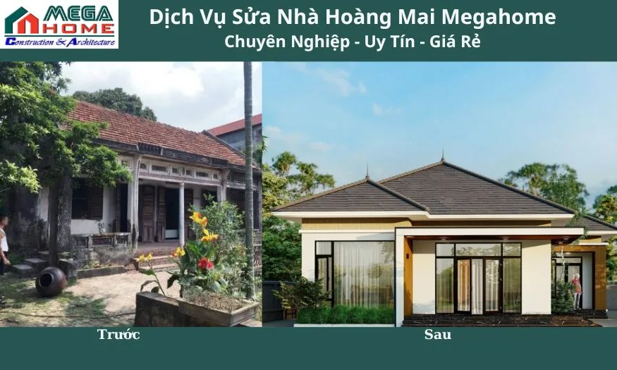 sửa nhà hoàng mai