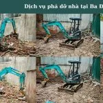 Dịch vụ phá dỡ nhà tại Ba Đình