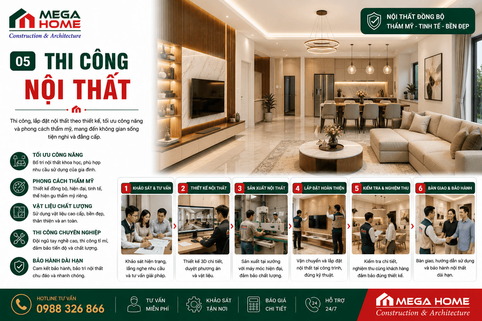 Thi Công Nội Thất Thi Công Nội Thất