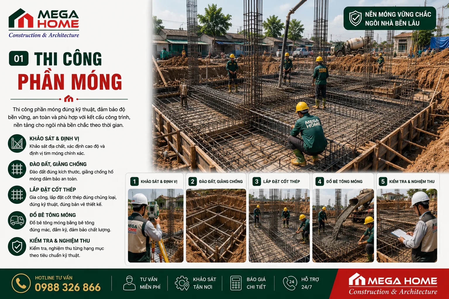 Thi Công Phần Móng