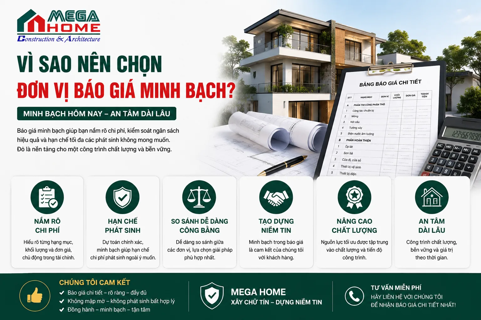 Vì Sao Nên Chọn Đơn Vị Báo Giá Minh Bạch?