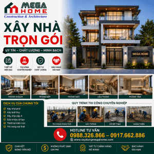 Dịch vụ xây nhà trọn gói