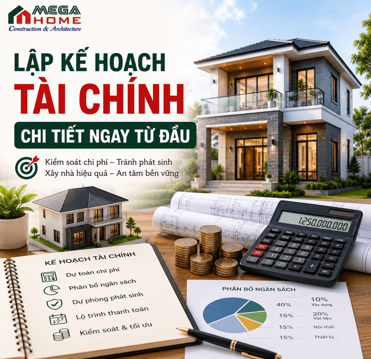 Lập Kế Hoạch Tài Chính Chi Tiết Ngay Từ Đầu
