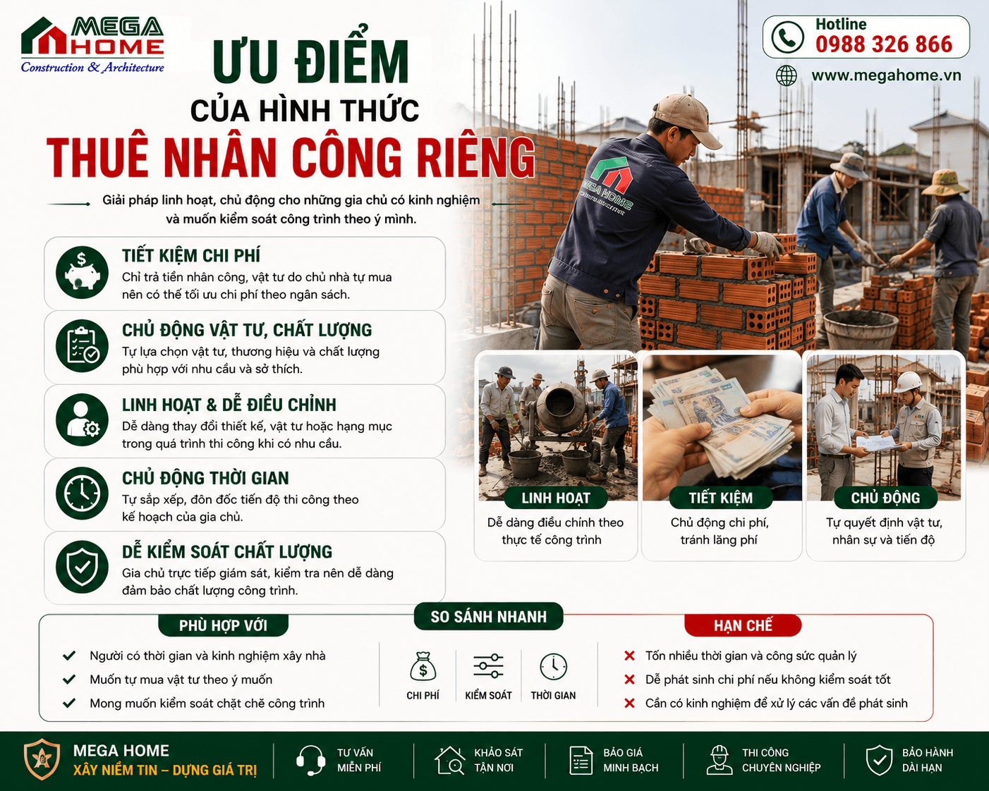 Ưu Điểm Của Hình Thức Thuê Nhân Công Riêng Ưu Điểm Của Hình Thức Thuê Nhân Công Riêng